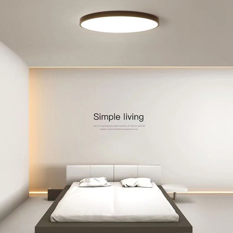 Lampade da soffitto ultrasottili rotonde del montaggio a incasso minimaliste LED per la camera da letto