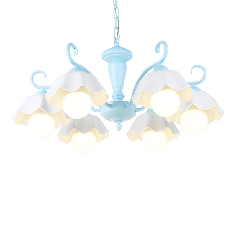 Cerámica contemporánea Luz de colgante de techo Sputnik Luz colgante de colgantes para dormitorio