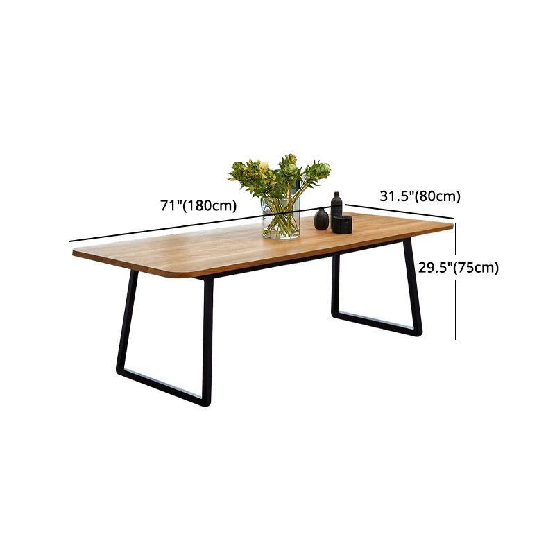 Modern Solid Wood Dining Table Set 1/2/3/5 Pieces Dining Set for Home Use