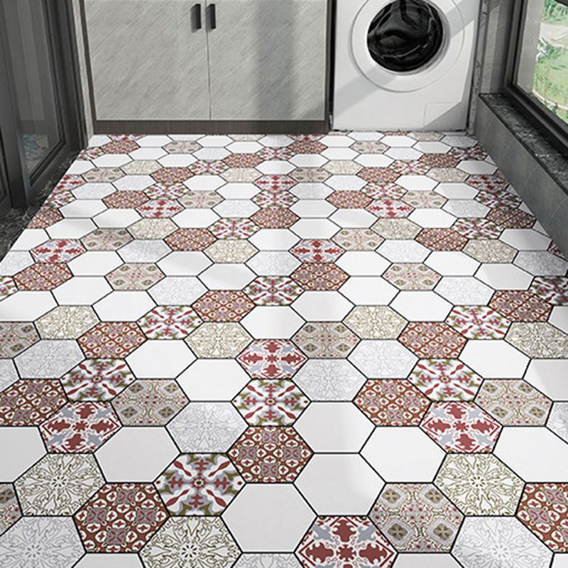Patterned Vinyl Flooring PVC Peel and Stick Vinyl Flooring with Low Gloss