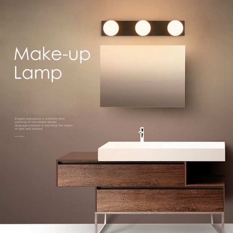 Metall Rechteck -Wand montiert Licht zeitgenössischer Stil schwarzer Wandleuchtenbeleuchtung