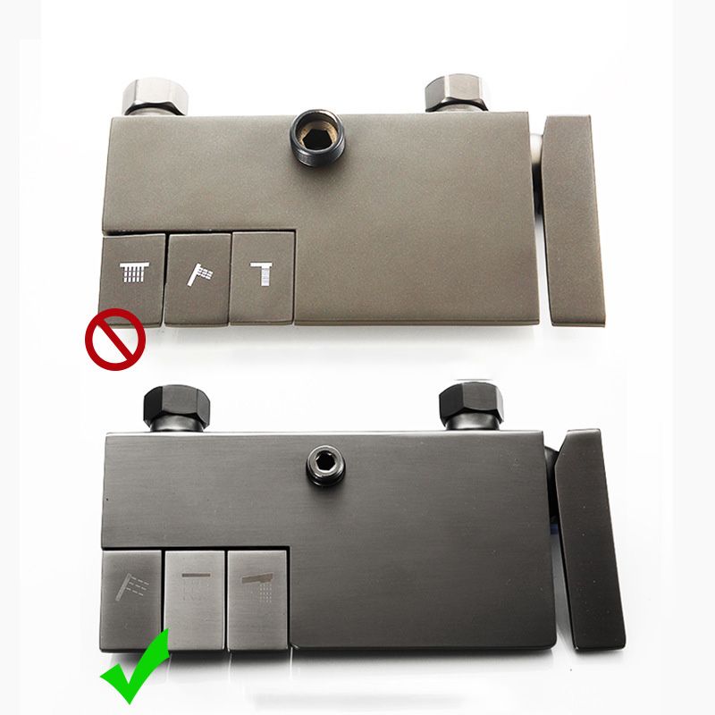 Adjustable Spray Pattern Shower Combo Stainless Steel Shower Faucet Arm Shower Head