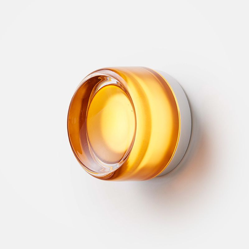 Nordic Vanity Lighting Round Wall Light Fixture with Acrylic for Bathroom