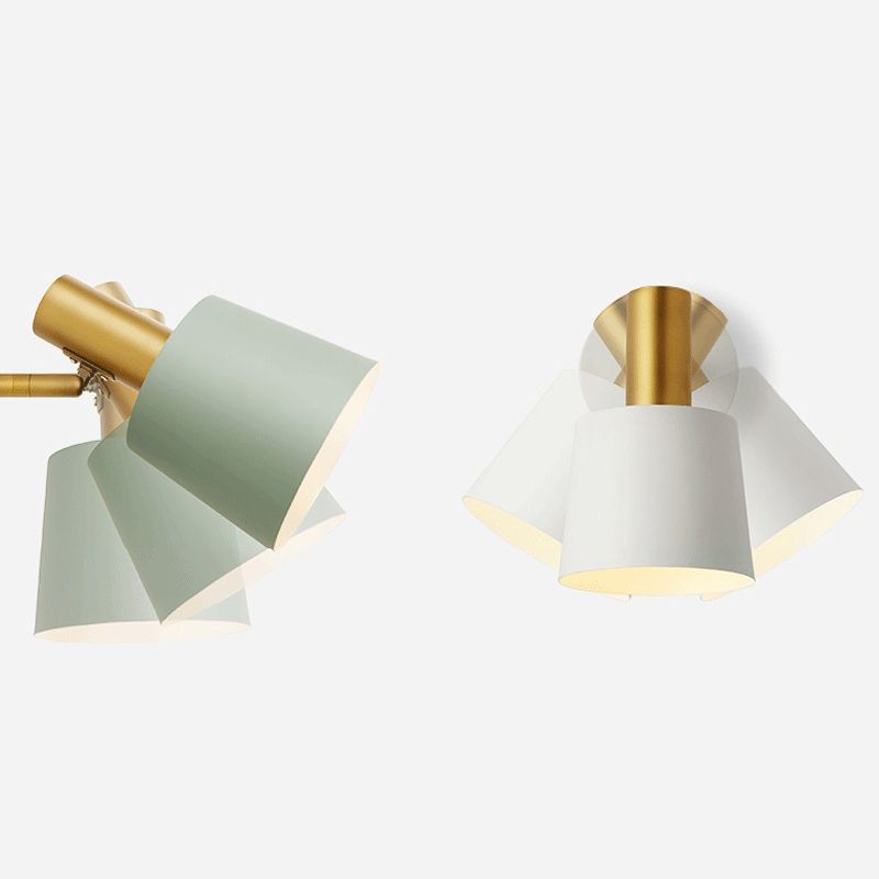 Nordic Macron Wall Sconce One-bulb Wall Mounted Light Fixture for Boy Room