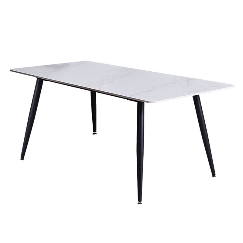 Modern Style Sintered Stone Dining Round Table Set 1/4/5 Pieces Dining Set
