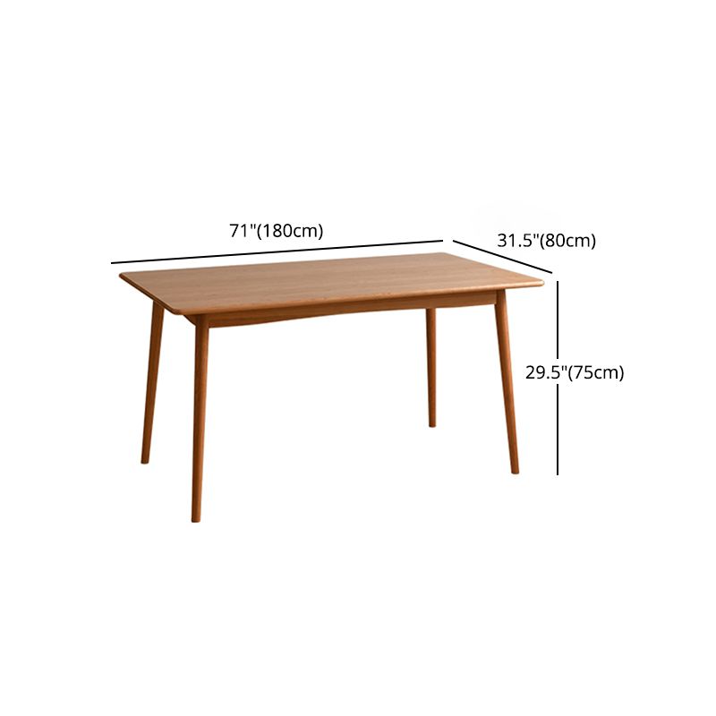 Modern 1/3/4/5 Pieces Dining Room Set Solid Wood Dining Table and Chairs