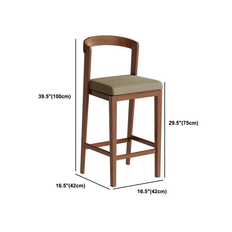 Modern 1/3/5 Pieces Bar Table Set Rubber Wood Counter Table for Living Room