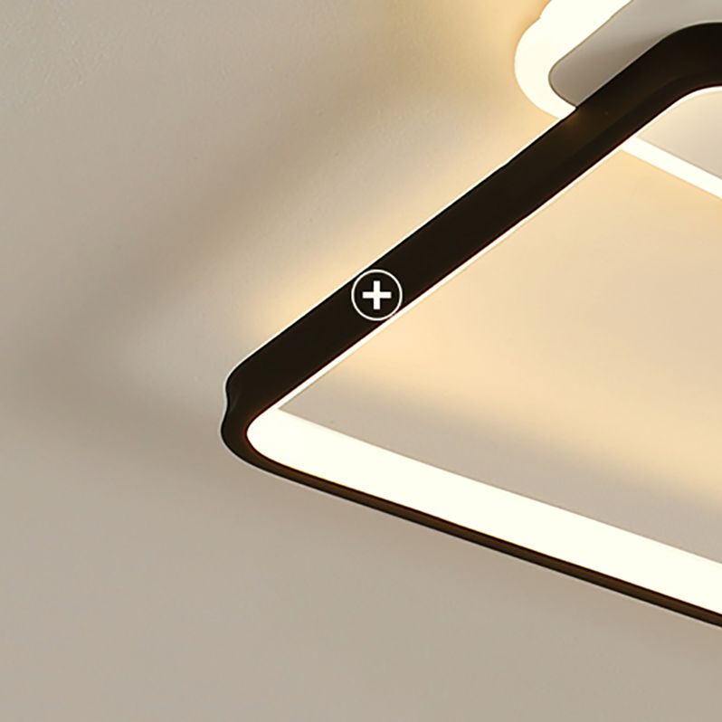 2 lampen moderne plafondverlichtingsarmaturen LED-plafondlamp voor eetkamer