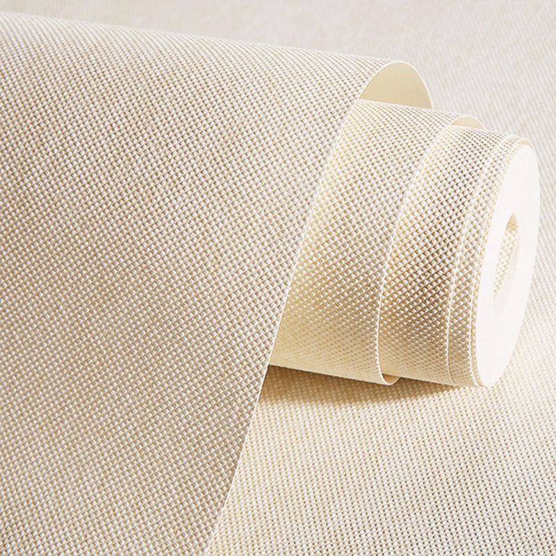 Minimalism Wallpaper Roll Soft Color Solid Wall Decor for Living Room, 31' x 20.5"