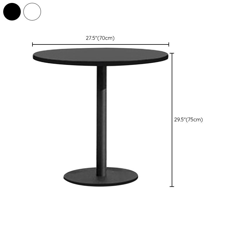 Modern Dining Table Set with Metal Base 1/7 Pieces Dining Table Set for Outdoor