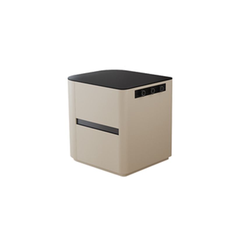Stationary Kitchen Island Granite Top Kitchen Island Table with 2 Drawers