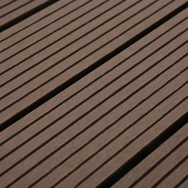 12" X 12" Deck/Patio Flooring Tiles 4-Slat Square for Outdoor Patio Tiles
