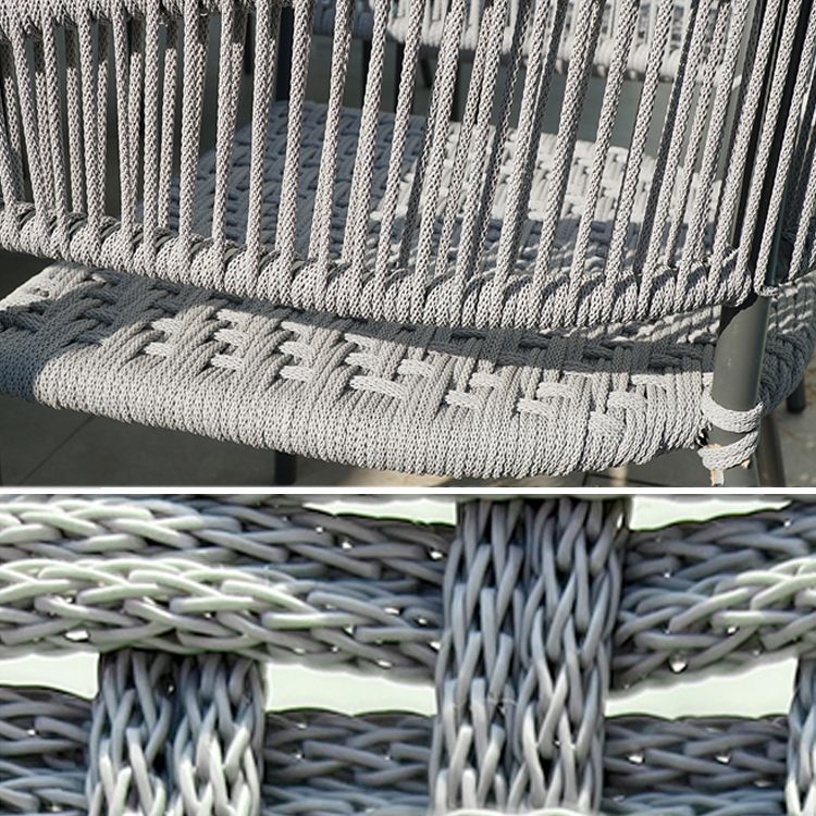 Metal Patio Dining Set 1/2/3/5/7 Pieces Dining Table Set with Chairs