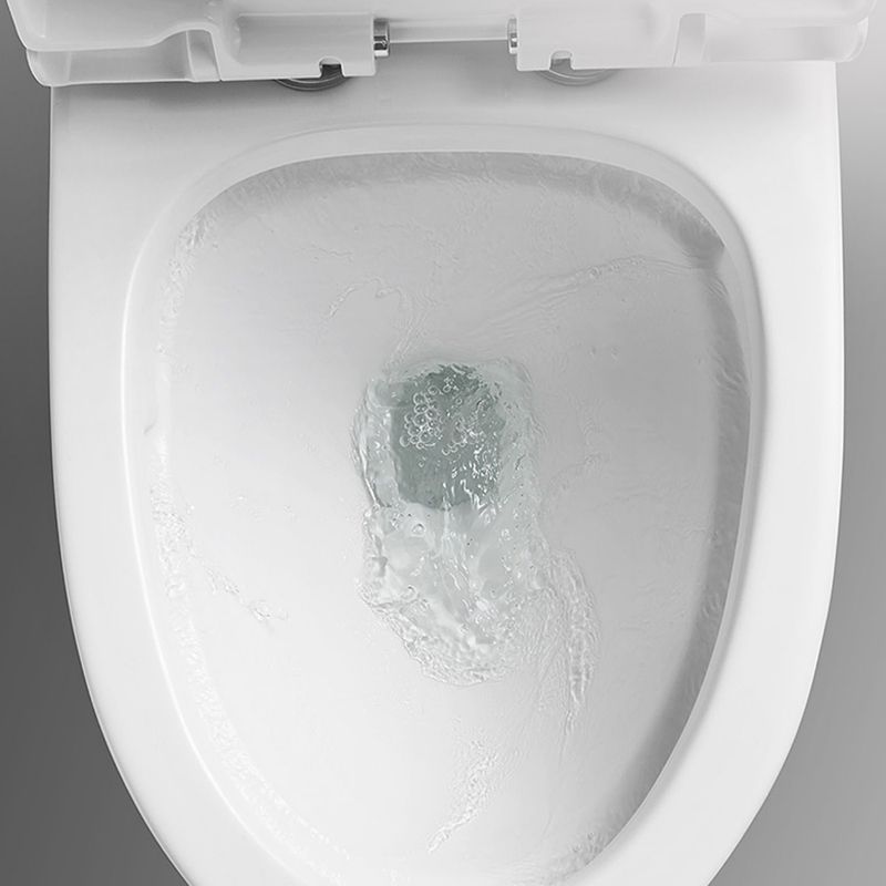 Traditional Toilet Bowl All-In-One Floor Mounted Siphon Jet Toilet