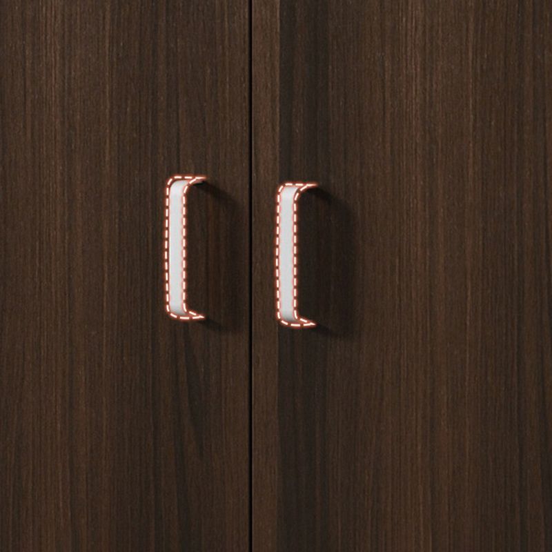 Modern Vertical File Cabinet Wood Filing Cabinet with Locking Drawers