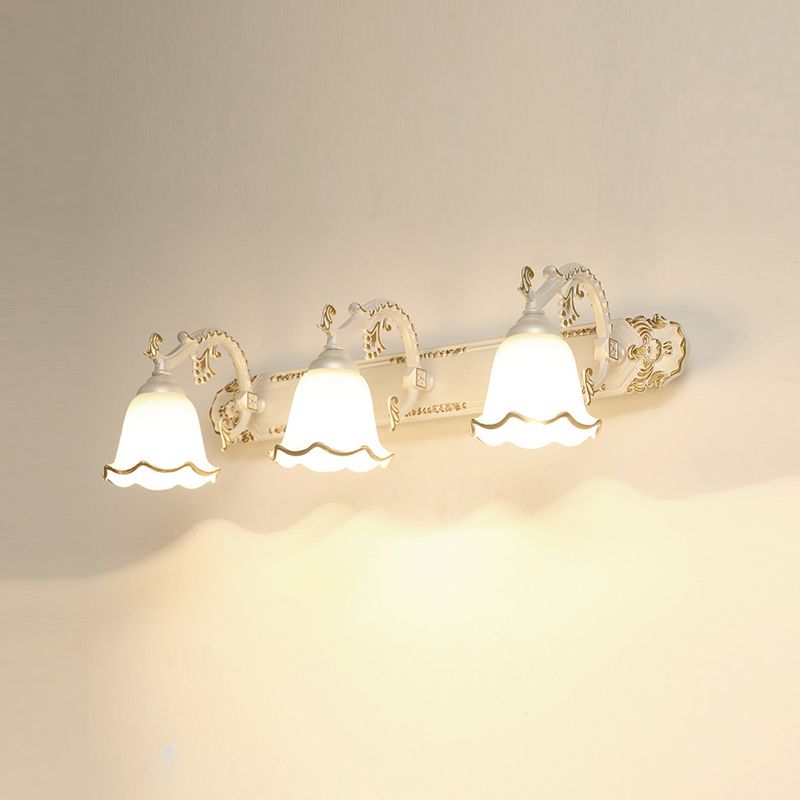 Modern Creative Wall Sconce Glass Shade Bathroom Vanity Lighting Fixture