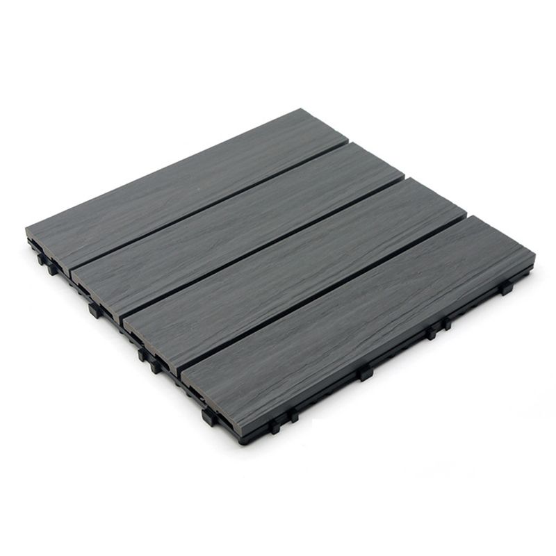 Snapping Patio Flooring Tiles Striped Pattern Tile Set Floor Board