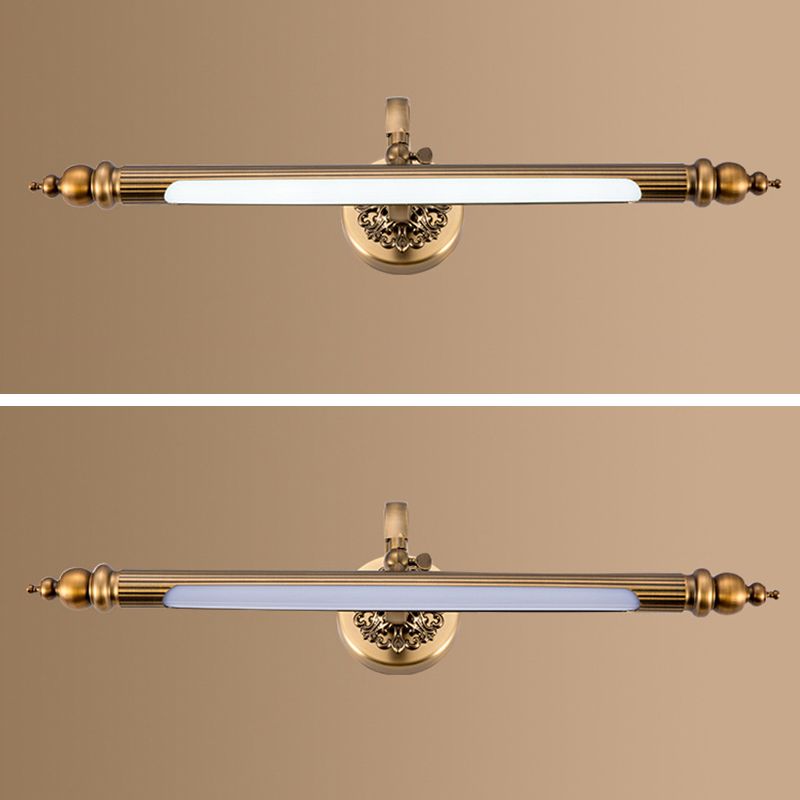 Éclairage mural allongé en bronze LED MODIQUE MODERNE LED ACRYIQUE LEU