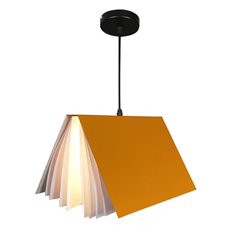 Forme de livre de style nordique Colron Macron Modern Metal 1 Kit d'éclairage de la tête pour la cuisine