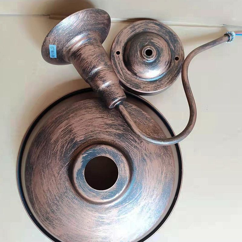 Retro Industrial Style Barn Sconce Wall Light Metal 1 Light Sconces