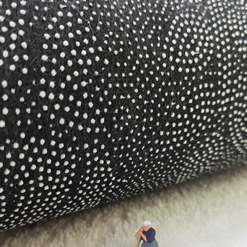 Beige Casual Rug Polyester Line Rug Tear Resistant Rug for Drawing Room