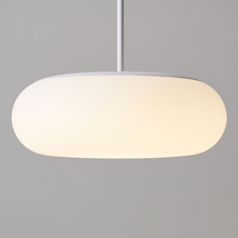 Minimalisme de la lampe susmimmand blanc LED PRENDANT PLAFICAUX acrylique pour salle à manger