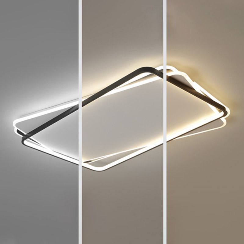 Simple Flush Moun Ceiling Lamp Ultra-thin Lamp for Bedroom Living Room