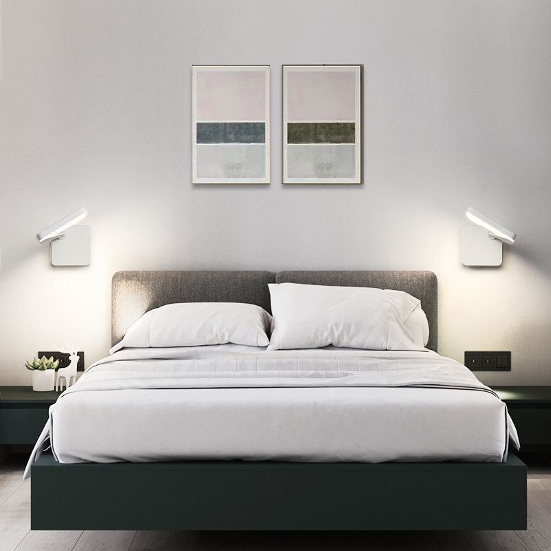 Luz de estudio de dormitorio de interior de pared de pared de pared moderna