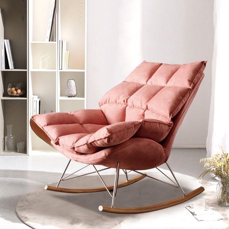 Modern Style Indoor Rocking Chair Lazy Sofa Rocking Chair for Living Room