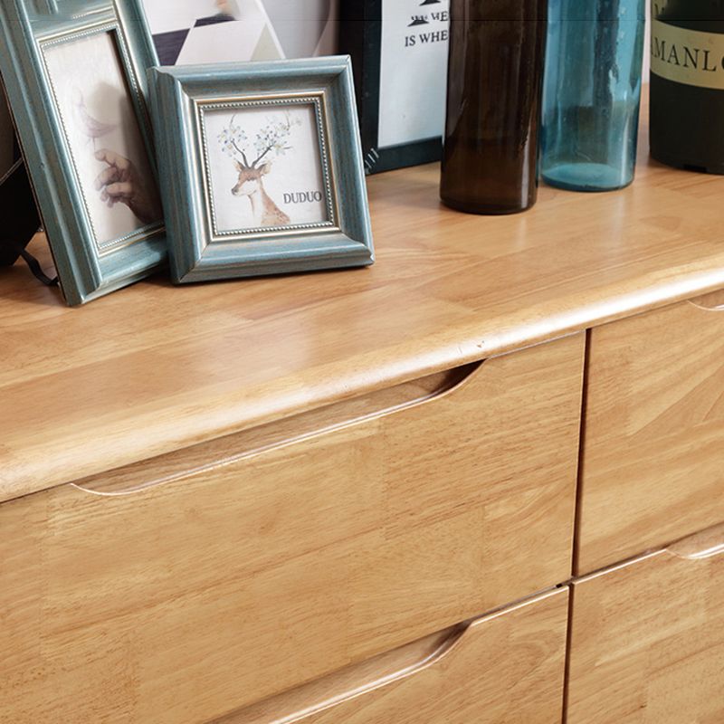 Modern Storage Chest Dresser Solid Wood Dresser with 7/6/5/4 Drawers