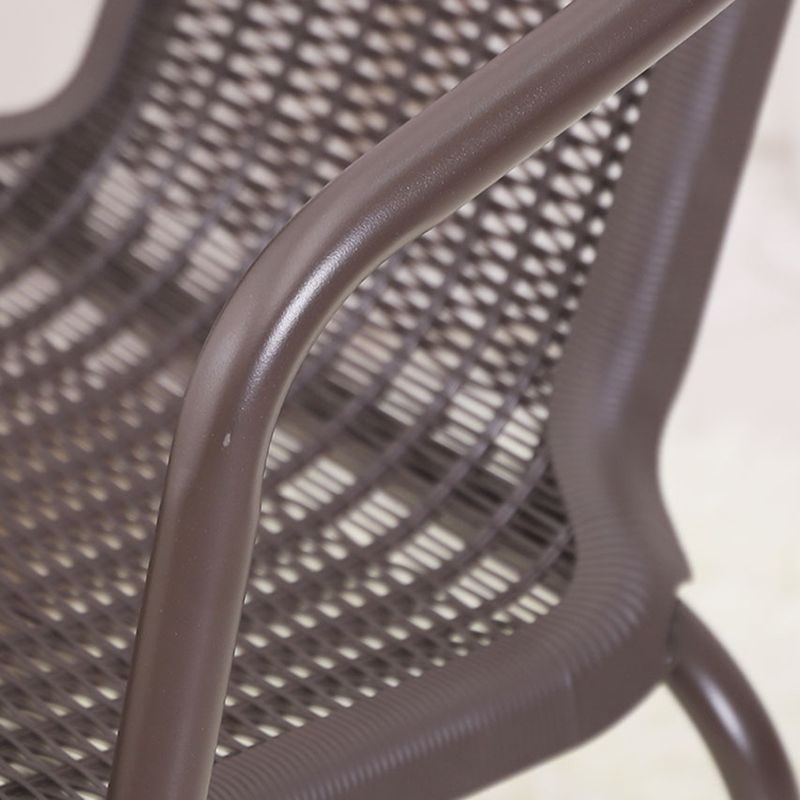 Contemporary Style Dining Set 1/3/4/5 Pcs Glass Top Dining Table Set