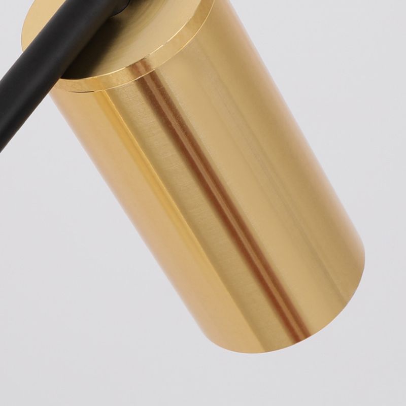 Luces colgantes colgantes de cilindro de estilo moderno accesorios de iluminación de metal