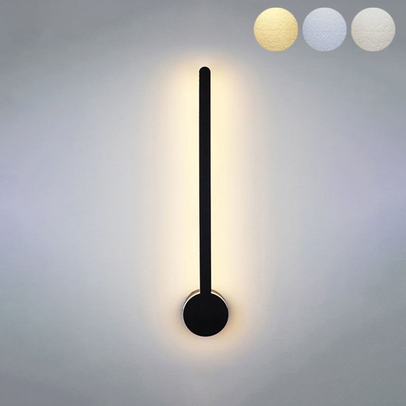 Linear Wall Sconce Lighting Modern Wall Lights Metal 1 Light Sconce Light Fixture