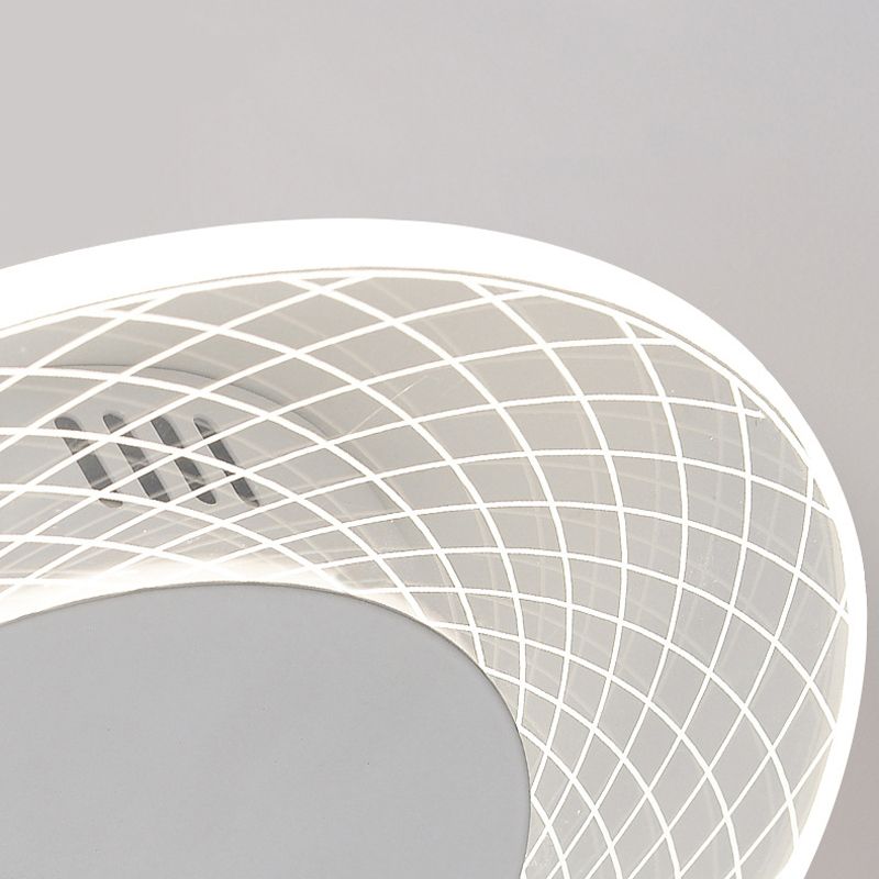 Contemporary LED Ceiling Lamp Metal Flush Mount Hallway Lighting