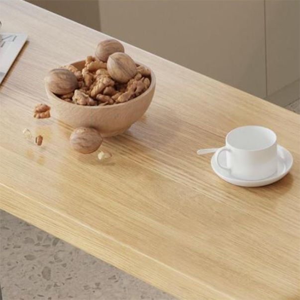 Modern Rectangle Pub Table Set 1/2/3 Pieces Solid Wood Counter Table for Indoor