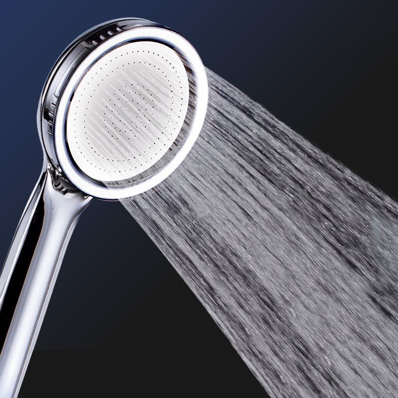 Round Handheld Shower Head Plastic Contemporary Style Shower Head