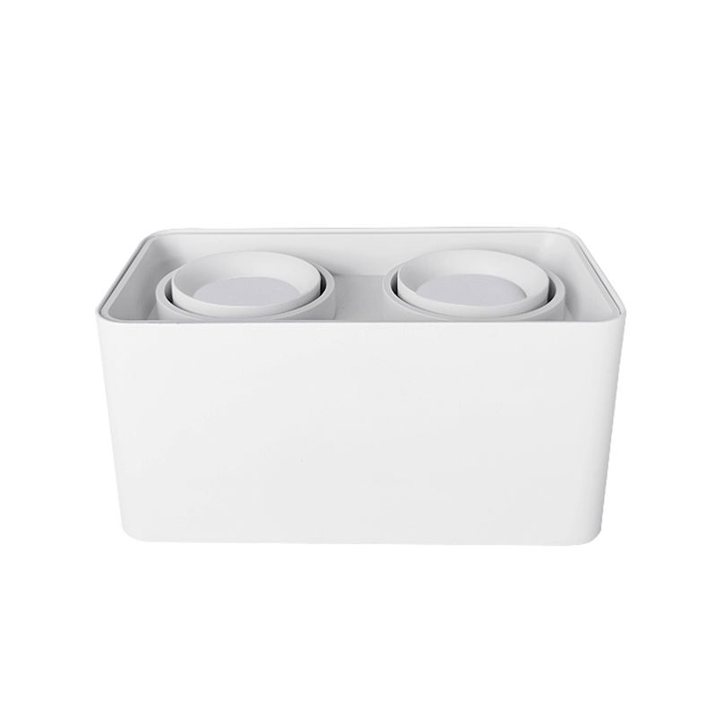 Plafonnier LED en forme de géométrie, montage encastré en aluminium, Style moderne et Simple, pour salon et chambre à coucher