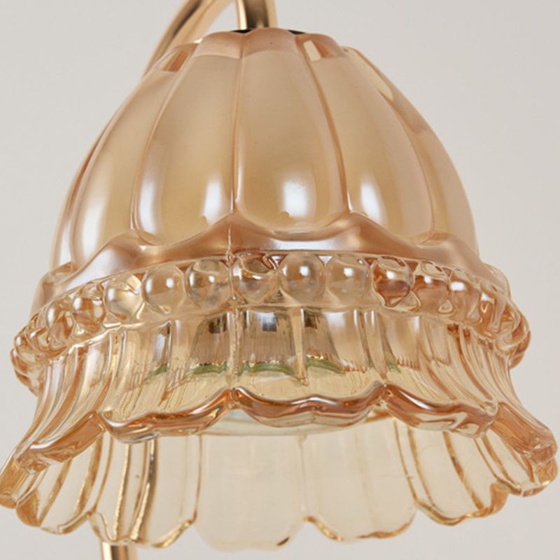 Gold Table Lamp Aromatherapy Melting Wax Desk Lamp for Bedroom (Without Aromatherapy)