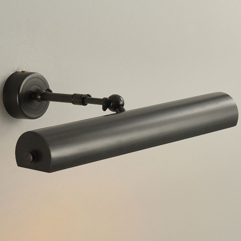 Modern Style Cylinder LED Wall Lamps Metal 2-Light Mirror Wall Lighting Ideas in Gold