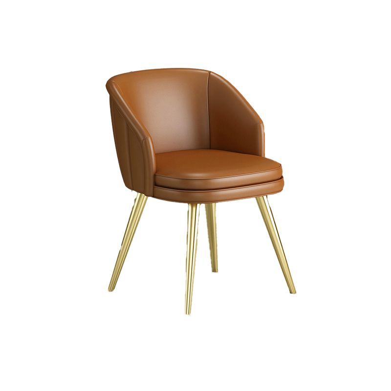 Contemporary Dining Set 1/5 Pcs Rectangle Stone Dining Table with Upholstered Chairs