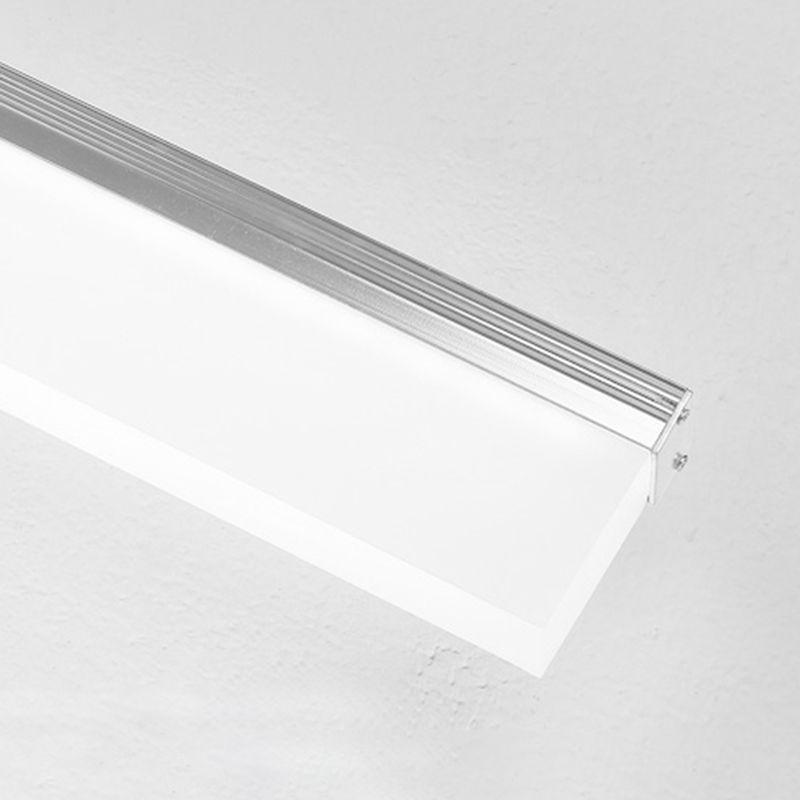 Luci di sconde di vanità per vanità lineari in metallo 1 Light Vanity Sconce Lights