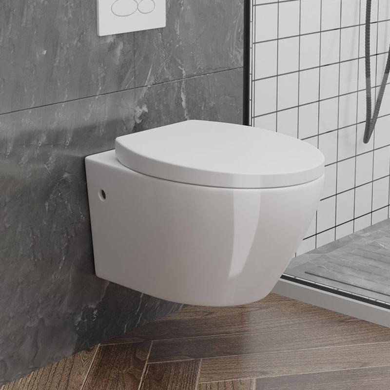 Modern Wall Mount Toilet Bowl One-Piece Urine Toilet for Washroom