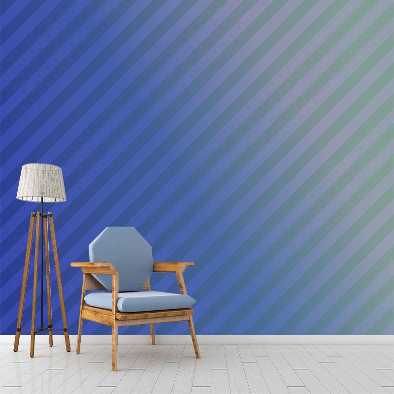 Customized Modern Mural Wallpaper Geometry Wall Decor for Sitting Room