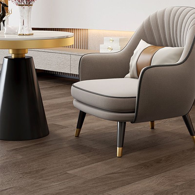 Velvet Accent Armchair 21.65" Wide Arms Included Chair for Living Room