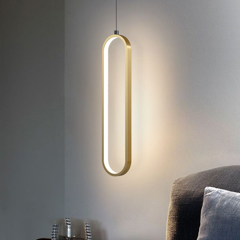 Hanging Light Fixture Nordic LED Hanging Pendant Light for Bedroom
