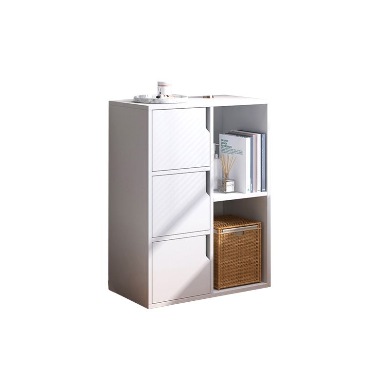 Modern Knobs Handle Storage Cabinet Solid Wood Standard Cabinet