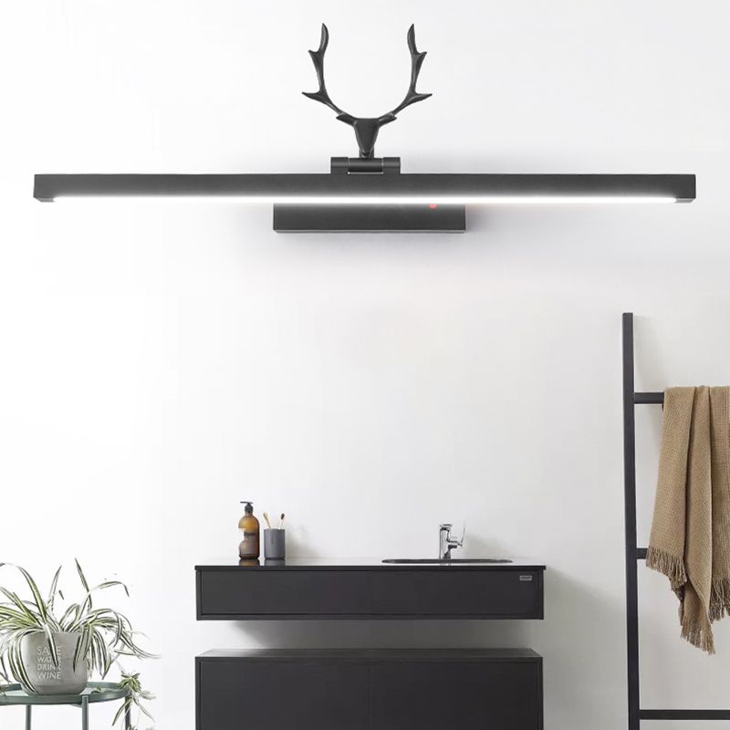 USB Rechargeable Vanity Light Fixtures Modern Style LED Mirror Front Lighting for Bathroom