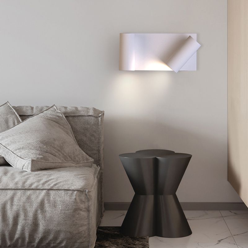 Geometric Wall Lighting Modern Metal 1 Light Wall Mount Lamp for Bedroom