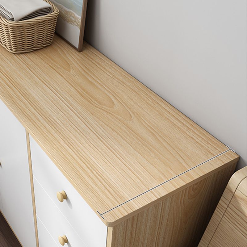 14.82-inch Width Modern Storage Chest Manufactured Wood Dresser