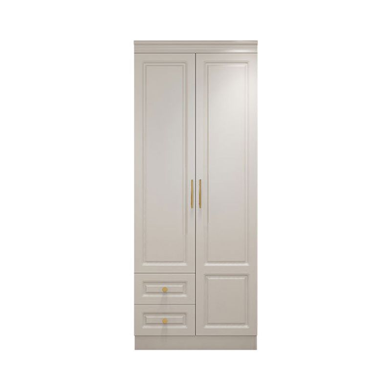 Modern Style Wooden Wardrobe White Colour Soft Close Drawer Wardrobe Closet